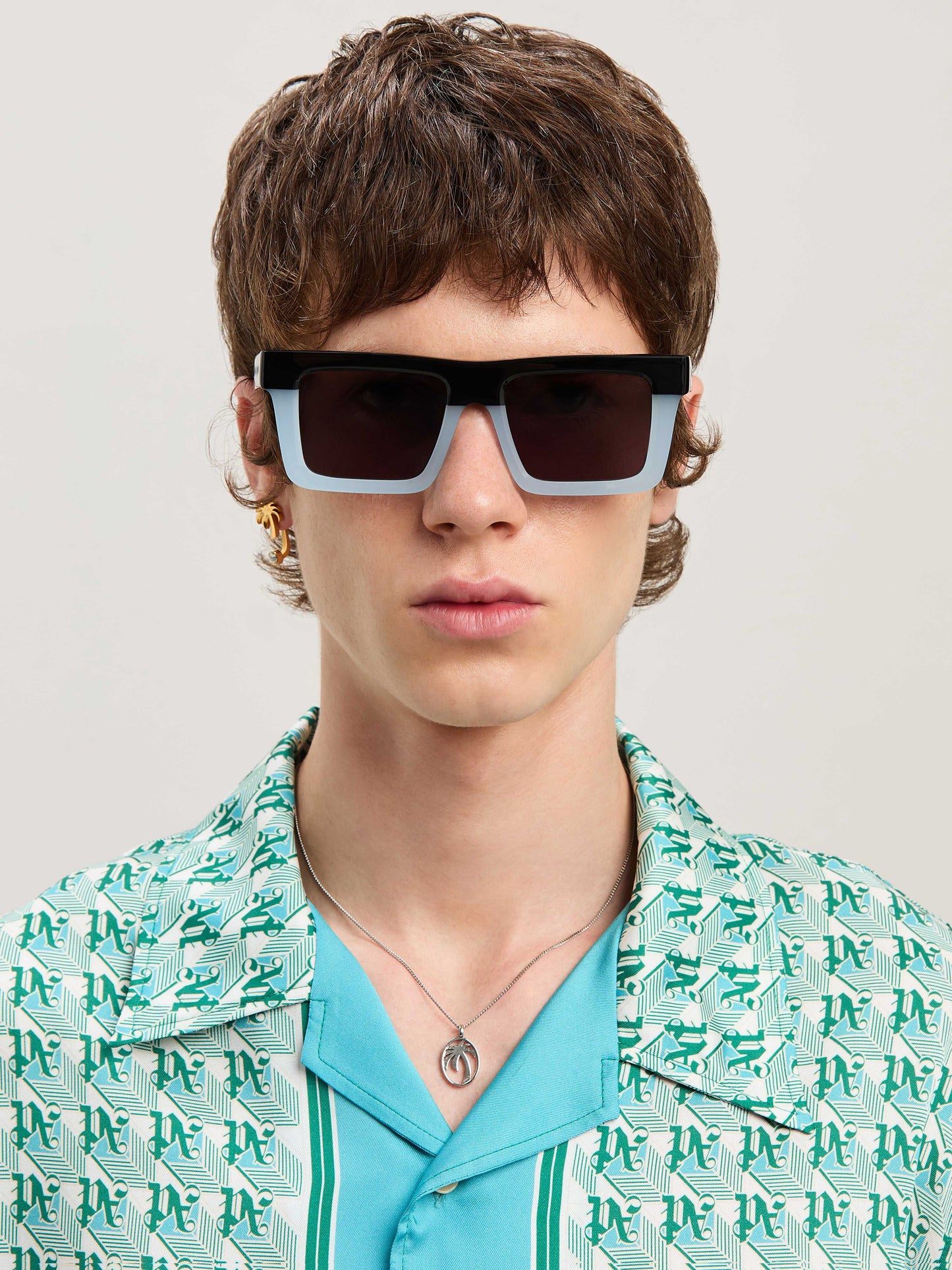 Palm Angels NAPA-PERI109S25PLA0014007 51mm New Sunglasses