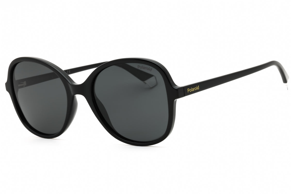 Polaroid Core PLD 4136/S-0807 M9 BLACK Oval Sunglasses 54mm Sunglasses