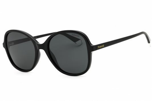 Polaroid Core PLD 4136/S-0807 M9 BLACK Oval Sunglasses 54mm Sunglasses