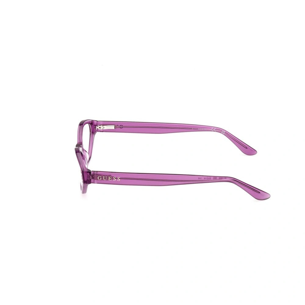 Guess GU2968-083-53 eyeglasses in violet frame with clear lenses
