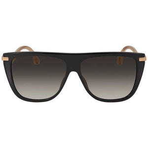 Jimmy Choo 0SUVI-S-807-58 Black/Gold Wrap Sunglasses 58mm