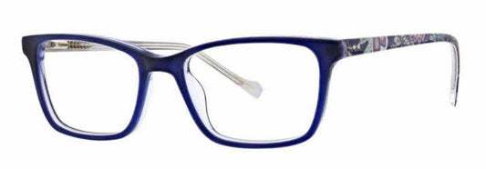 Vera Bradley Mallie Java Navy Camo 4916 49mm New Eyeglasses