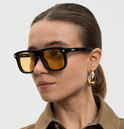 Off-White OERI14QF25PLA0011018 56mm New Sunglasses