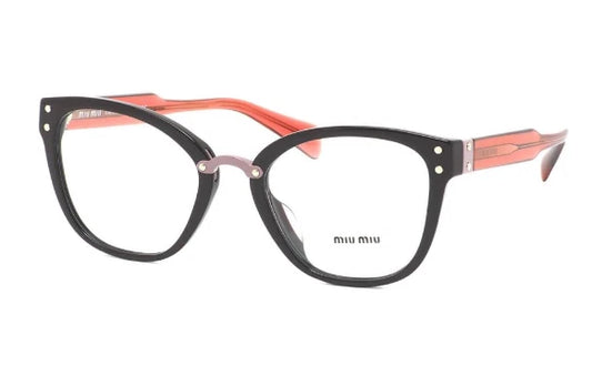 Miu Miu 0MU04QVA-DHO1O1-52 Brown Butterfly EYEGLASSES 52mm Eyeglasses