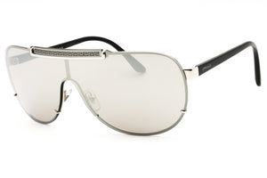 Versace VE2140-10006G Silver Shield Sunglasses 40mm