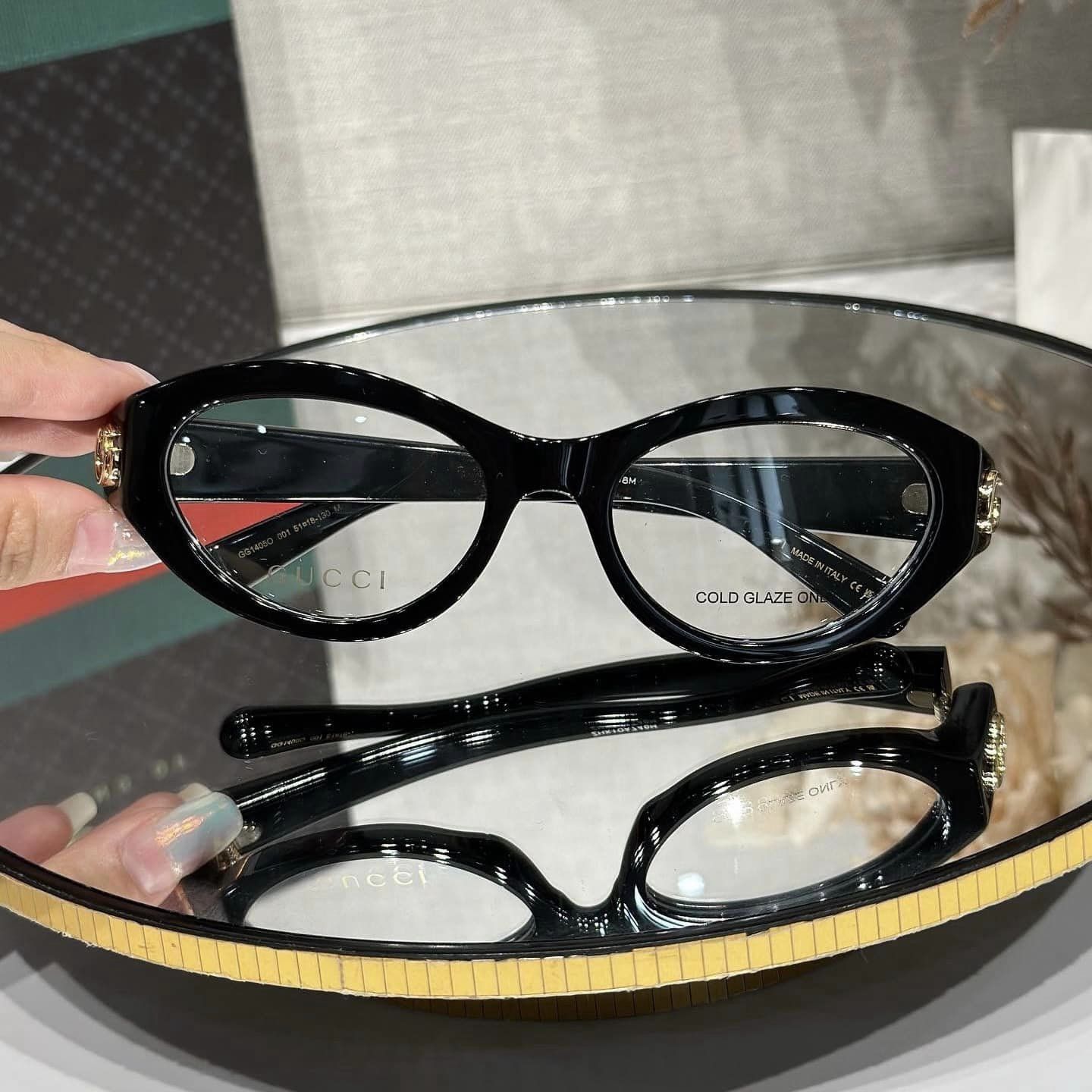 Gucci GG1405o-001 51mm New Eyeglasses