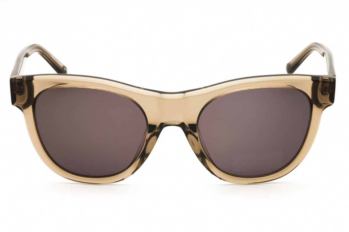 DKNY DO516S-207 CHAMPAGNE CRYSTAL Round Sunglasses 52mm Sunglasses
