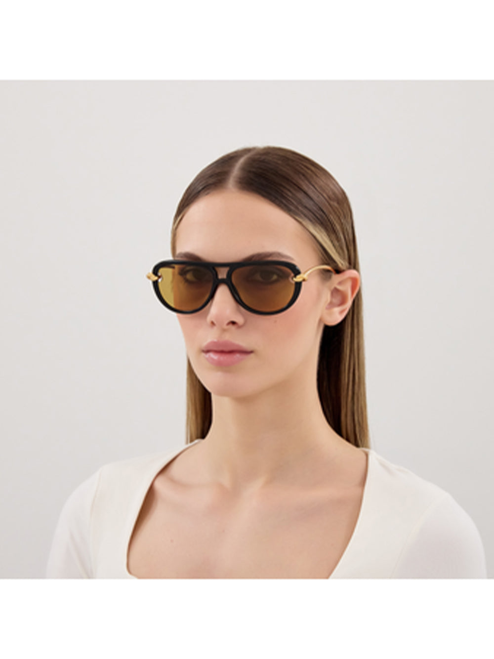 Bottega Veneta BV1418S-001 58mm New Sunglasses