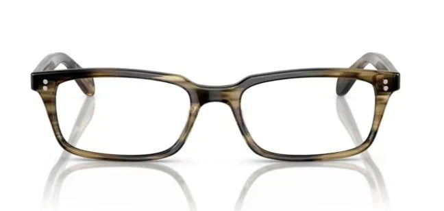 Oliver Peoples 0OV5102-1719-56 Olive Smoke Rectangle EYEGLASSES 0mm Eyeglasses