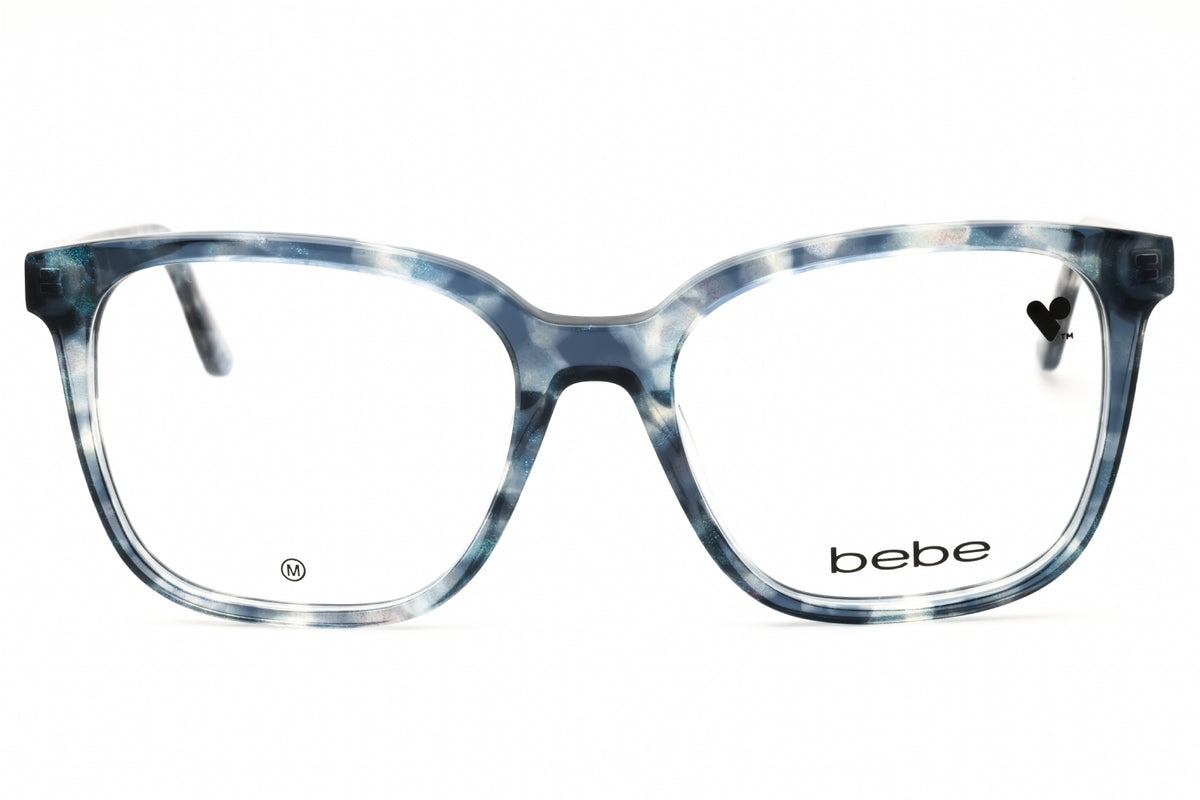 Bebe BB5217-400 TEAL SHIMMER Rectangular Eyeglasses 52mm Eyeglasses