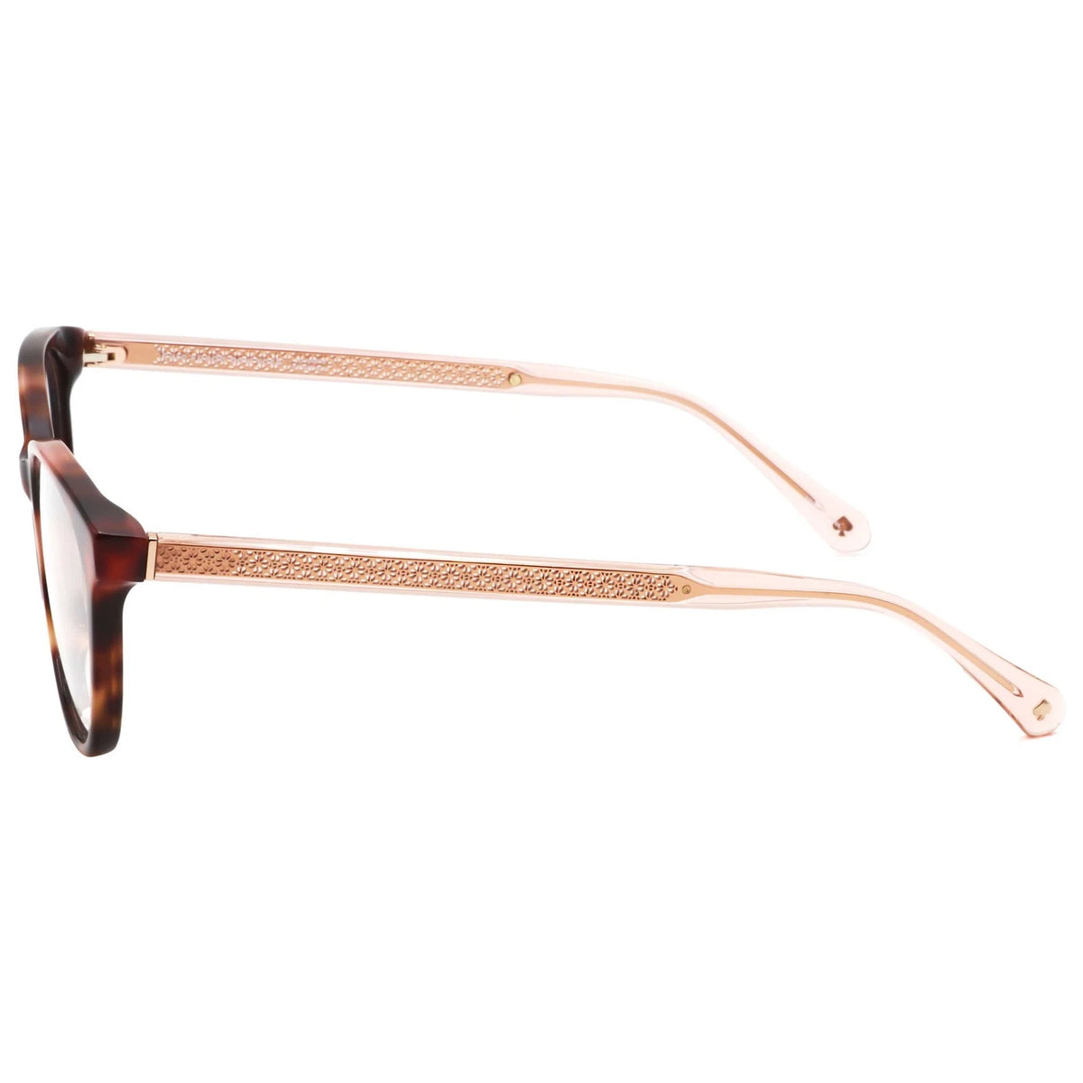 Kate Spade MARSEILLE/F 086 Brown Rectangle Eyeglasses 53mm Eyeglasses