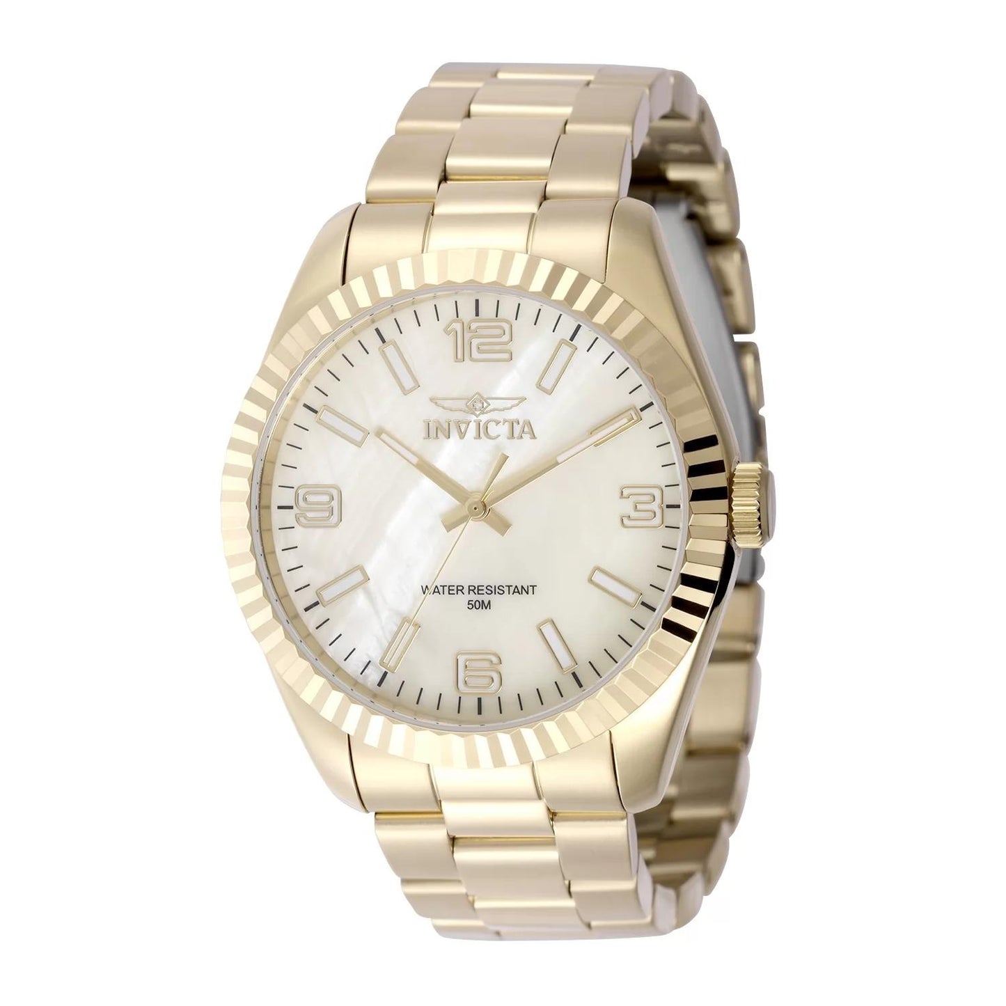 Invicta 50127 50127 Watch - Gold Dial Stainless Steel Band