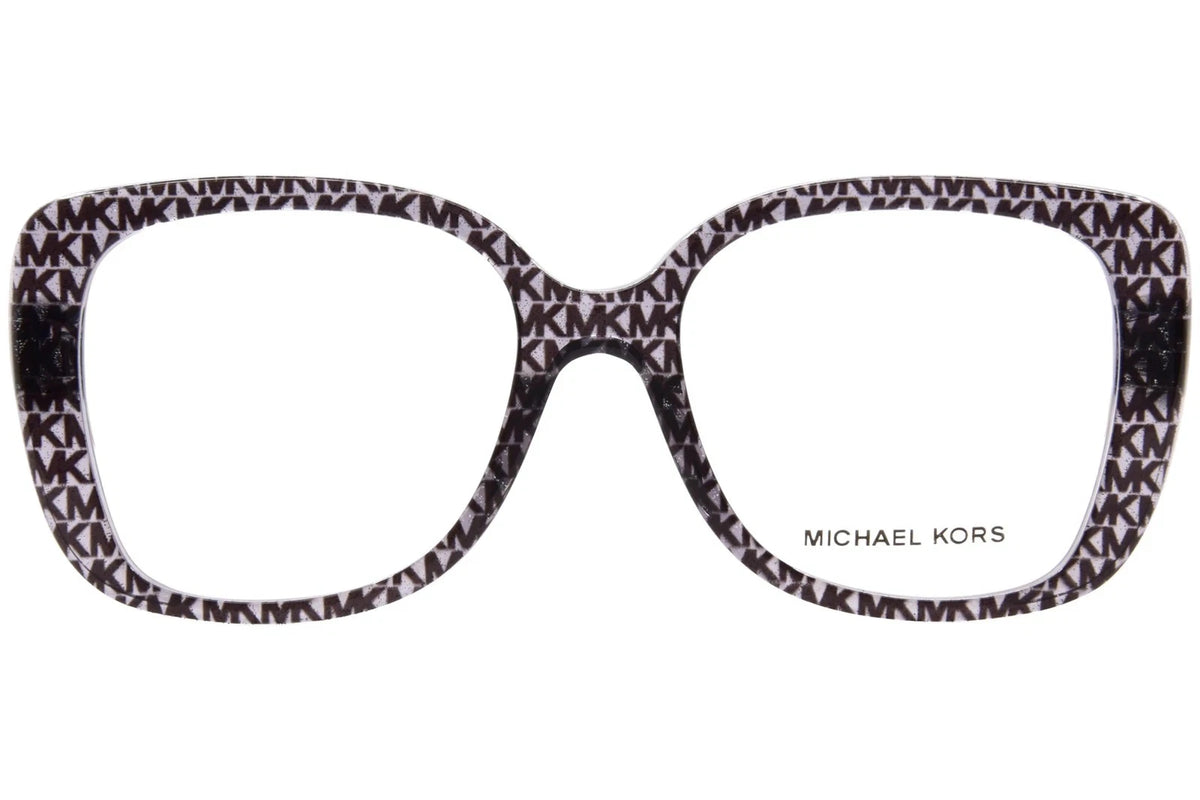 Michael Kors 0MK4104U-3958-53 Black Rectangle EYEGLASSES 53mm Eyeglasses