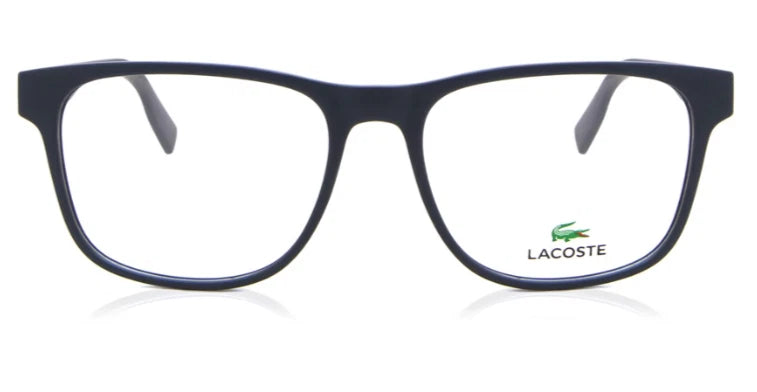 Lacoste L2898N 401 Blue Rectangle Eyeglasses 54mm Eyeglasses