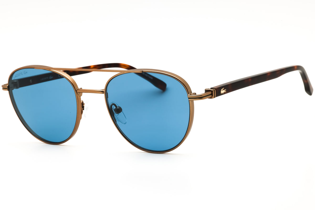 Lacoste L271S N-750 AMBER GOLD Round Sunglasses 54mm Sunglasses
