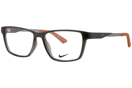 Nike NK5101 302 Black Rectangle Eyeglasses 54mm Eyeglasses