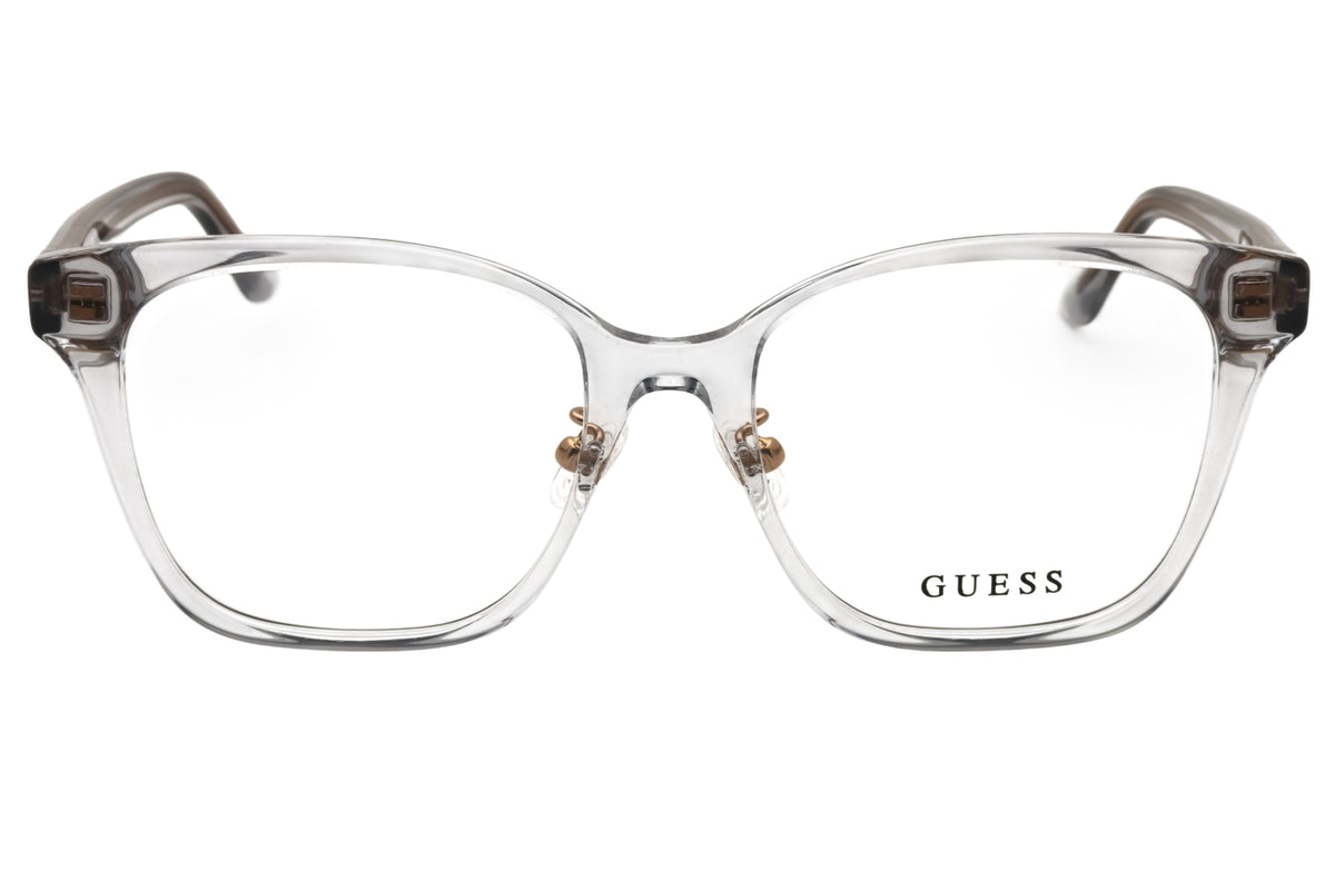 Guess GU50153-D-020 grey Rectangular Eyeglasses 53mm Eyeglasses