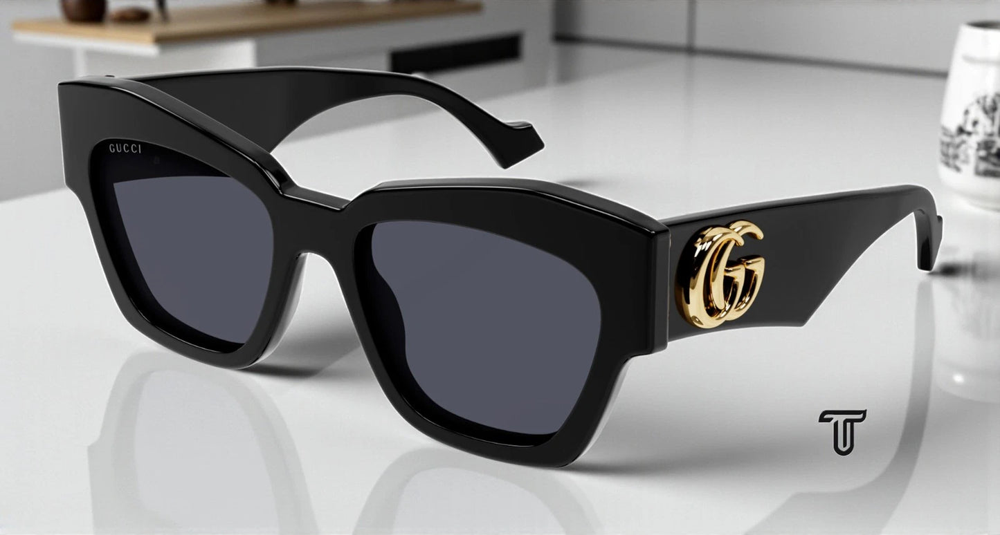 Gucci GG1422S-001-55 0mm New Sunglasses
