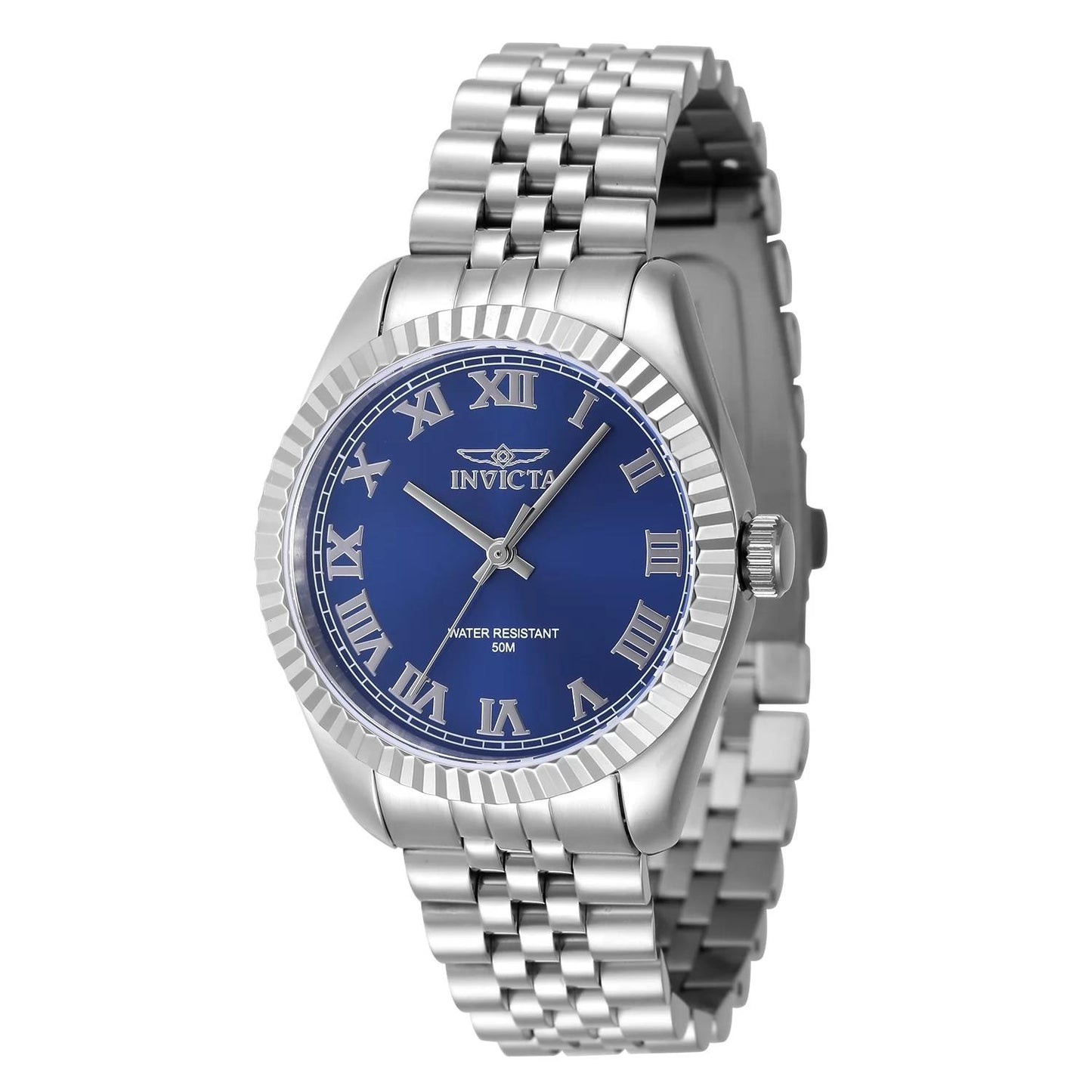Invicta 47411 47411 Watch - Blue Dial Stainless Steel Band