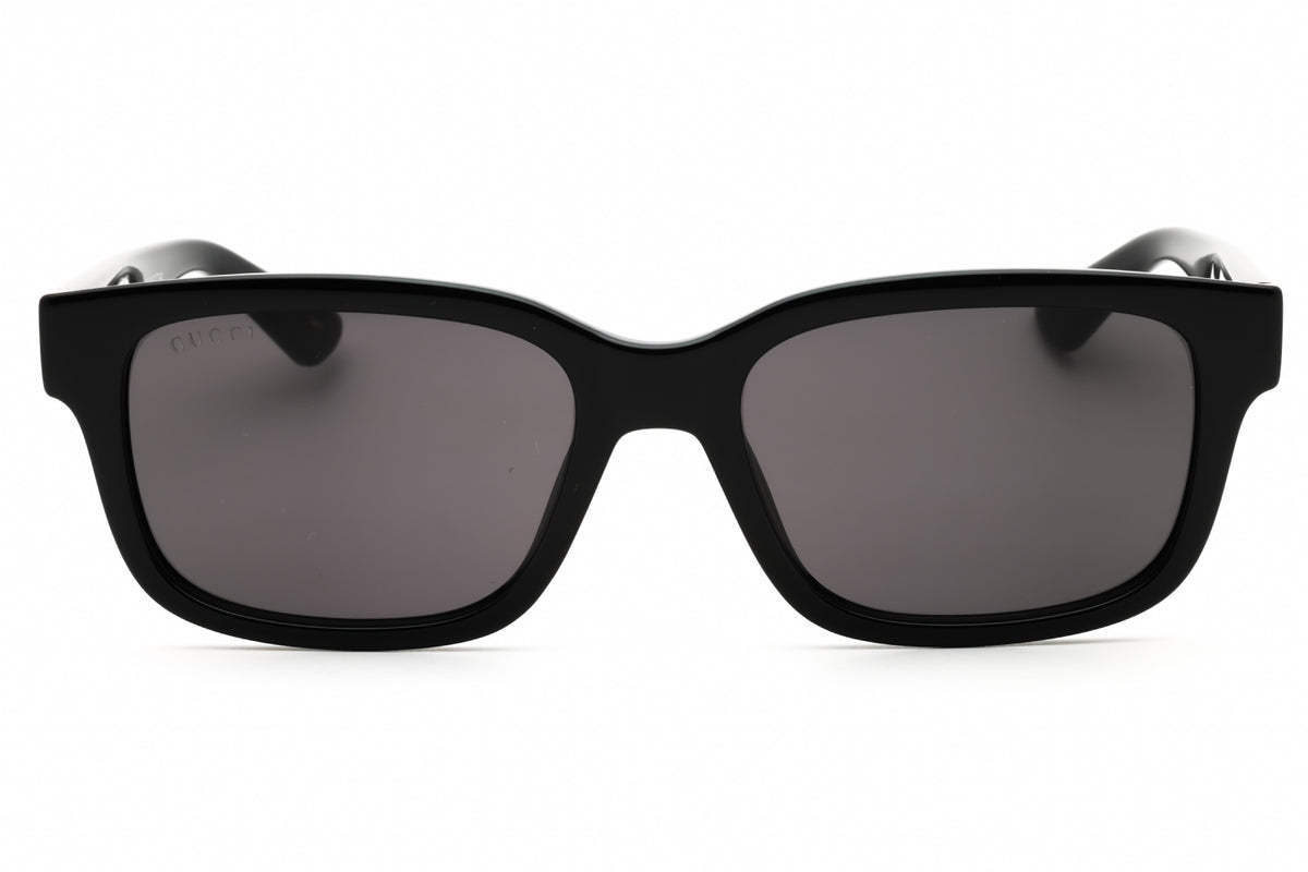 Gucci GG1583S-001 Black Rectangular Sunglasses 56mm Sunglasses