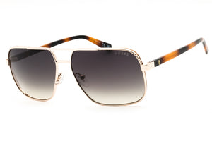 Guess GU00119-32B Gold Rectangular Sunglasses 58mm