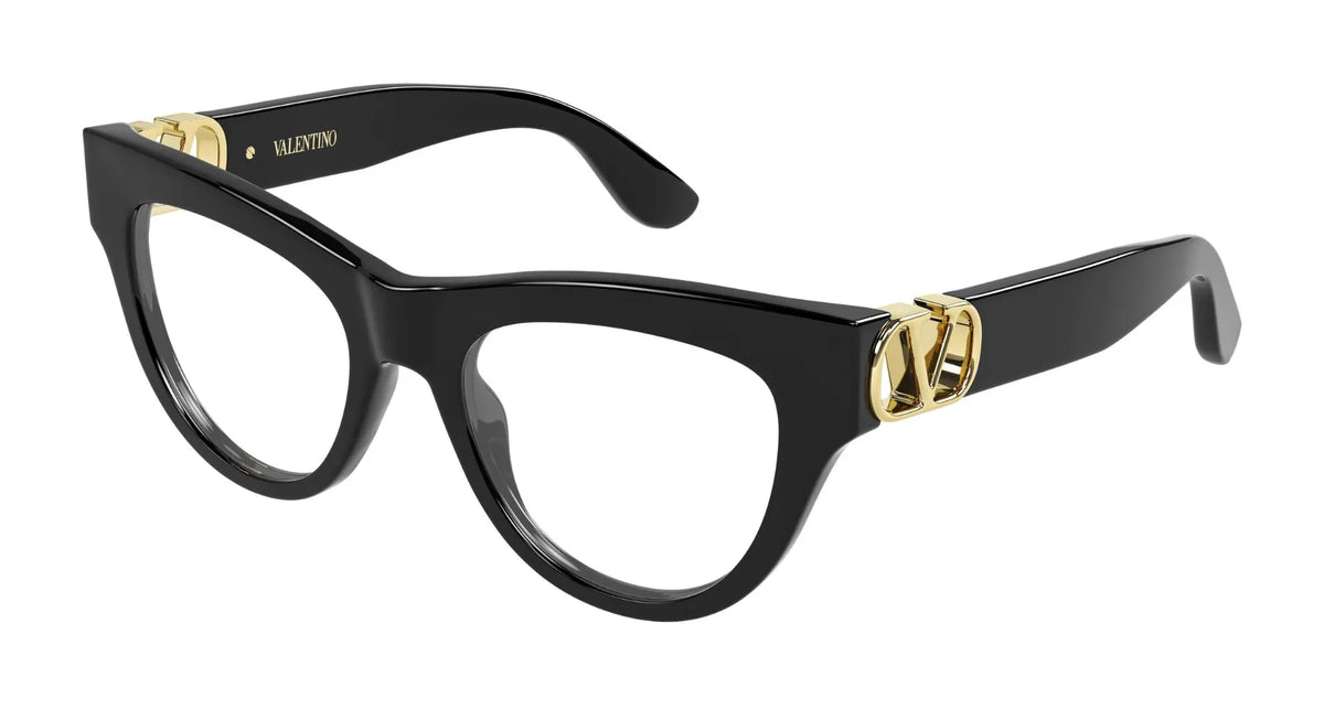 Valentino VG0054O-005 Black Cat Eye Eyeglasses 51mm Eyeglasses