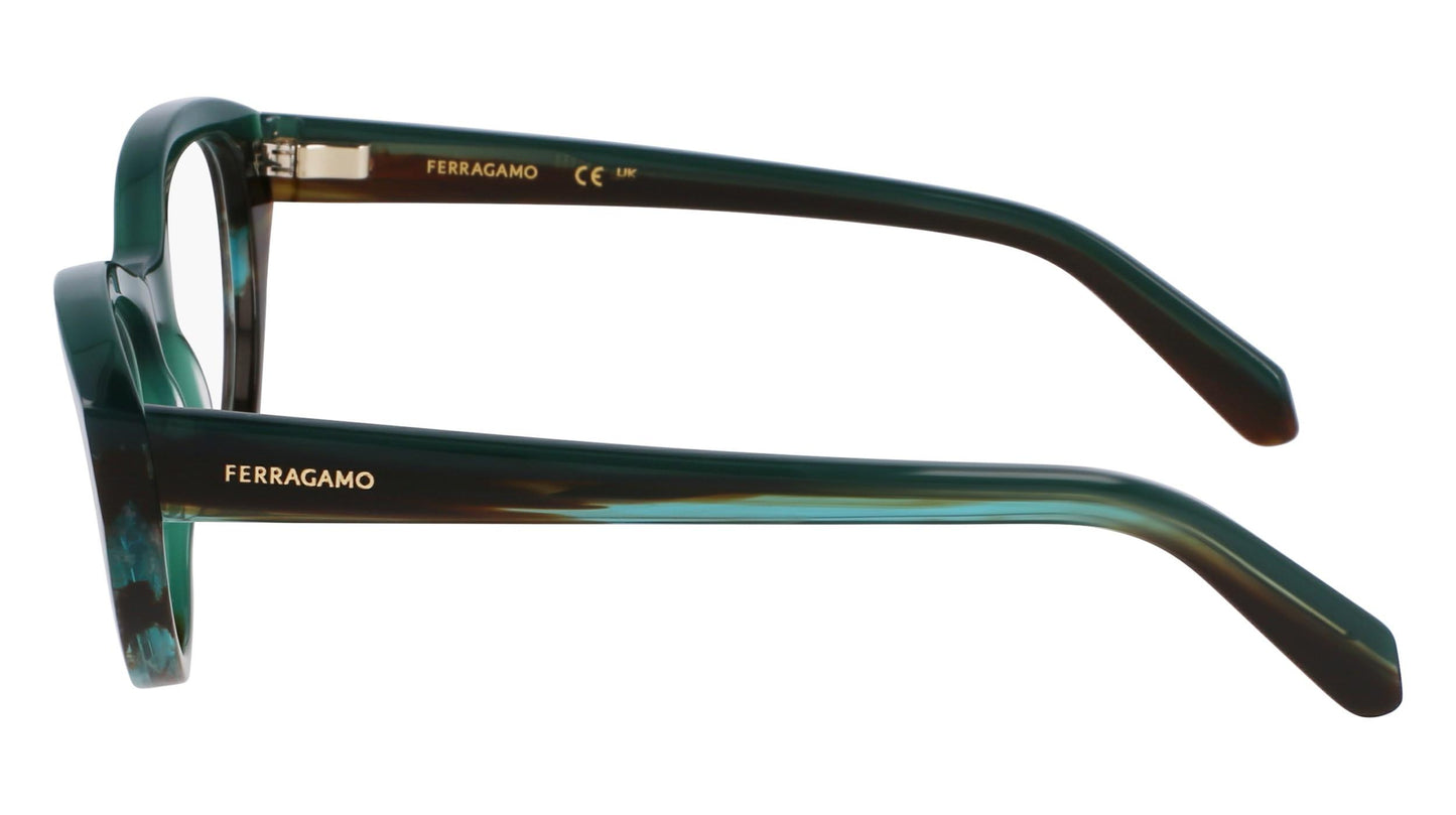 Salvatore Ferragamo SF3011-336-5317 53mm New Eyeglasses