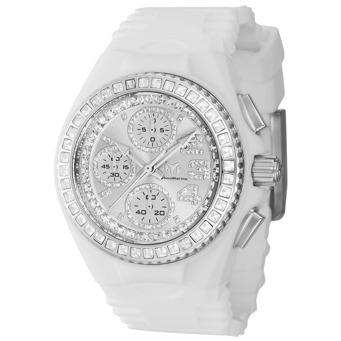 TechnoMarine TM-121193 TM-121193 Watch - Silver Dial Silicon Band