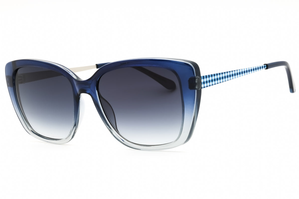 Draper James DJ9011-400 BLUE GRADIENT Rectangular Sunglasses 57mm Sunglasses