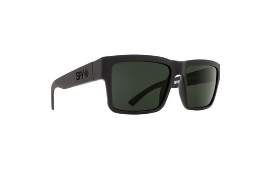 Spy MONTANA- Matte Black/Happy Gray Green 54mm New Sunglasses
