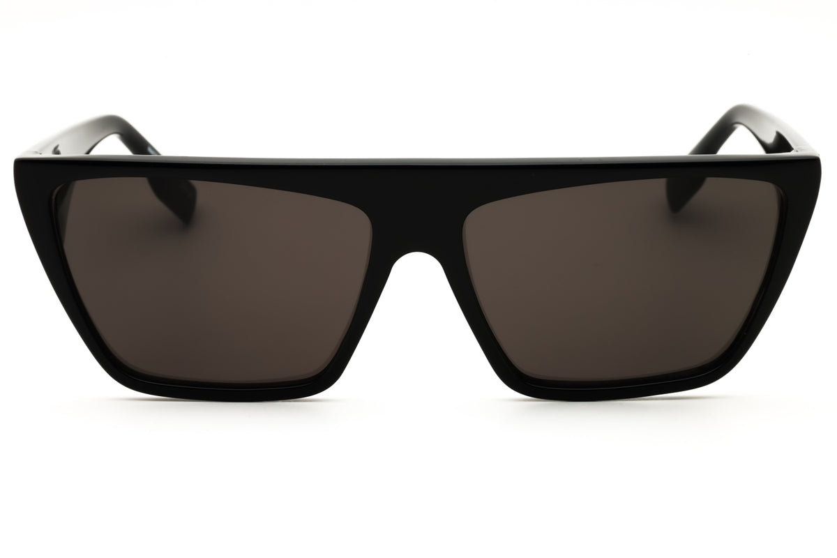 KARL LAGERFELD KL6186S-001 BLACK Rectangular Sunglasses 60mm Sunglasses
