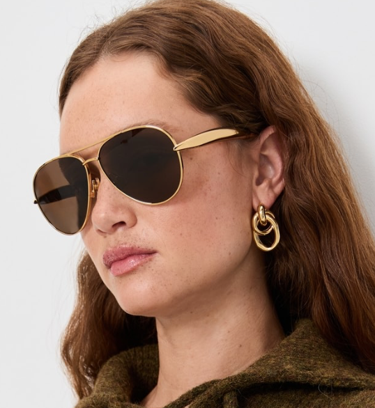 Bottega Veneta BV1305S-007 64mm New Sunglasses