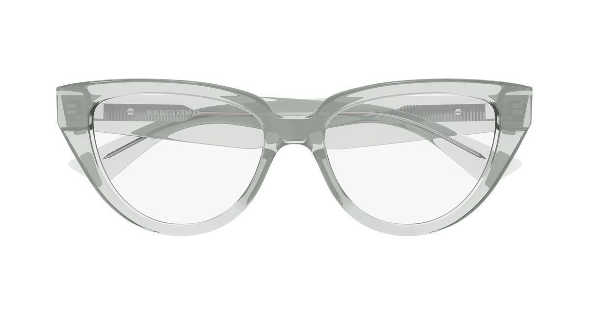 Bottega Veneta BV1503O-004-53 Grey Cat Eye  53mm Eyeglasses