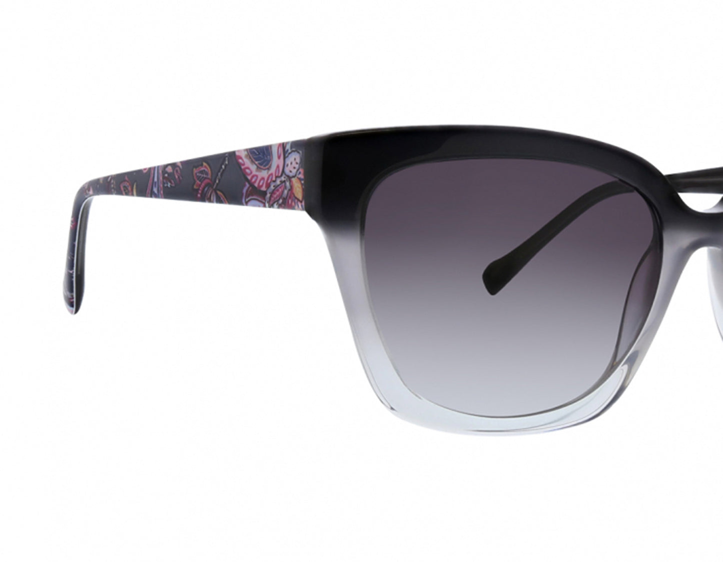 Vera Bradley Lilith Mahogany Medallion 5616 56mm New Sunglasses