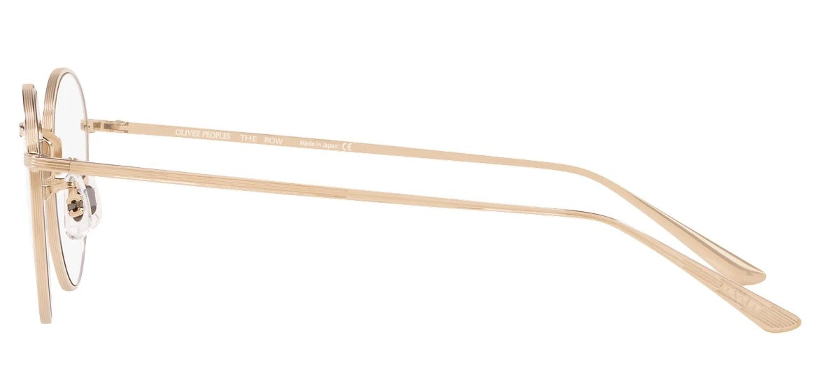 Oliver Peoples 0OV1231ST-52921W-49 Gold Round EYEGLASSES 49mm Eyeglasses