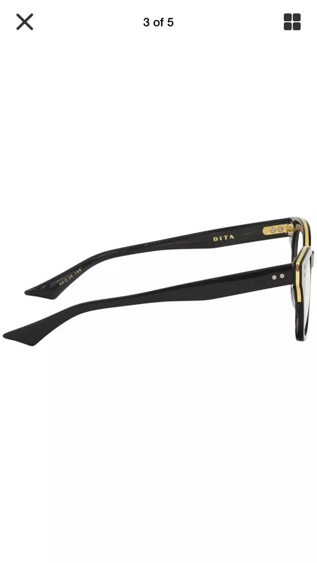 Dita DRX-3039-B-TRT-GLD-50-Z 50mm New Eyeglasses