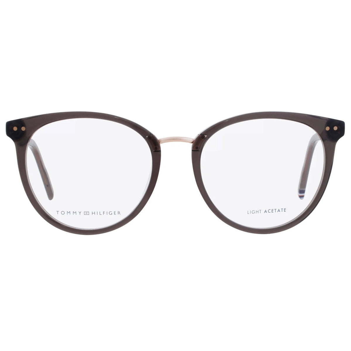 Tommy Hilfiger TH-1734 KB7 Brown Rectangle Eyeglasses 50mm Eyeglasses