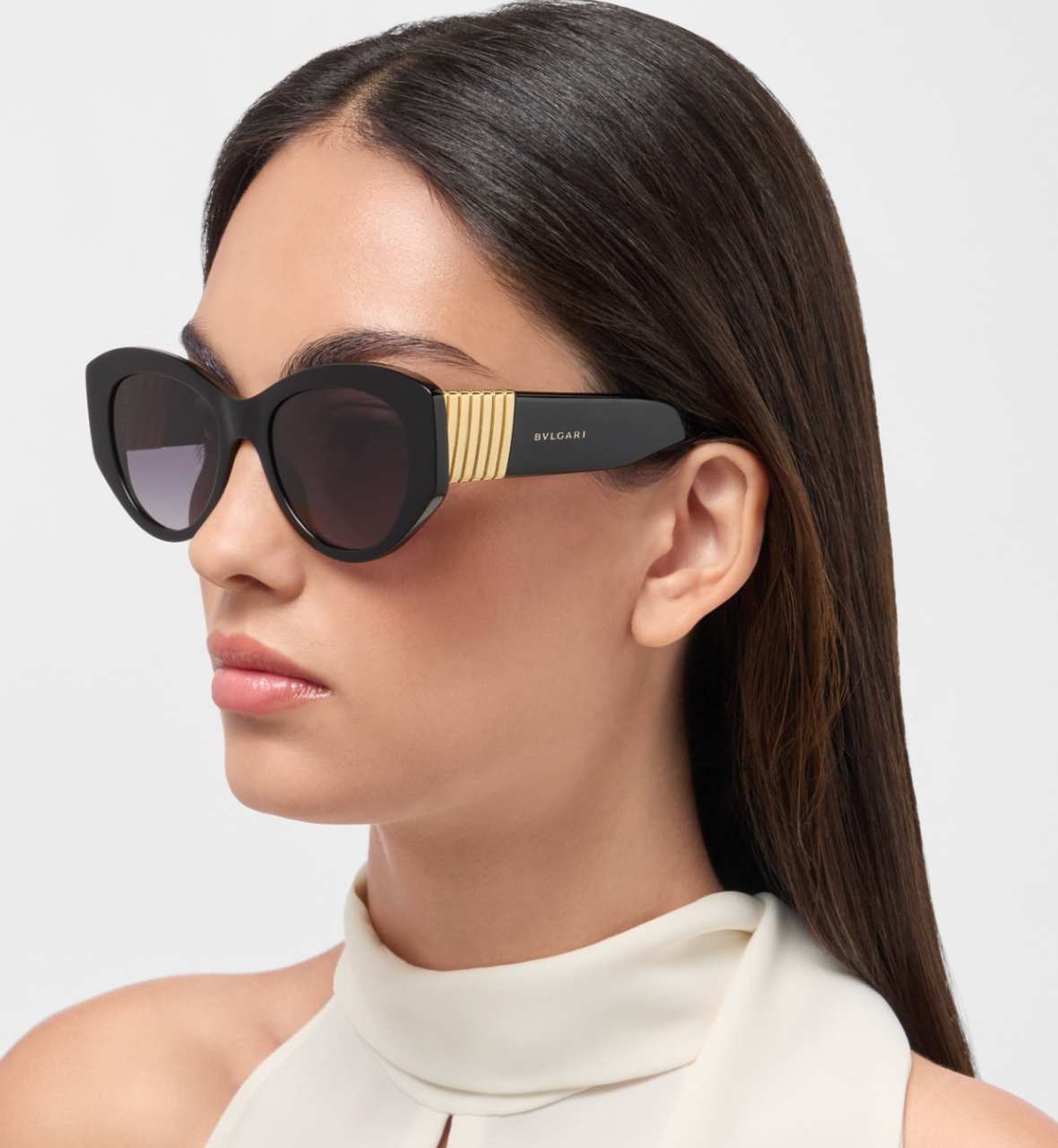 Bvlgari BV40050I TUBOGAS-01B 52mm New Sunglasses