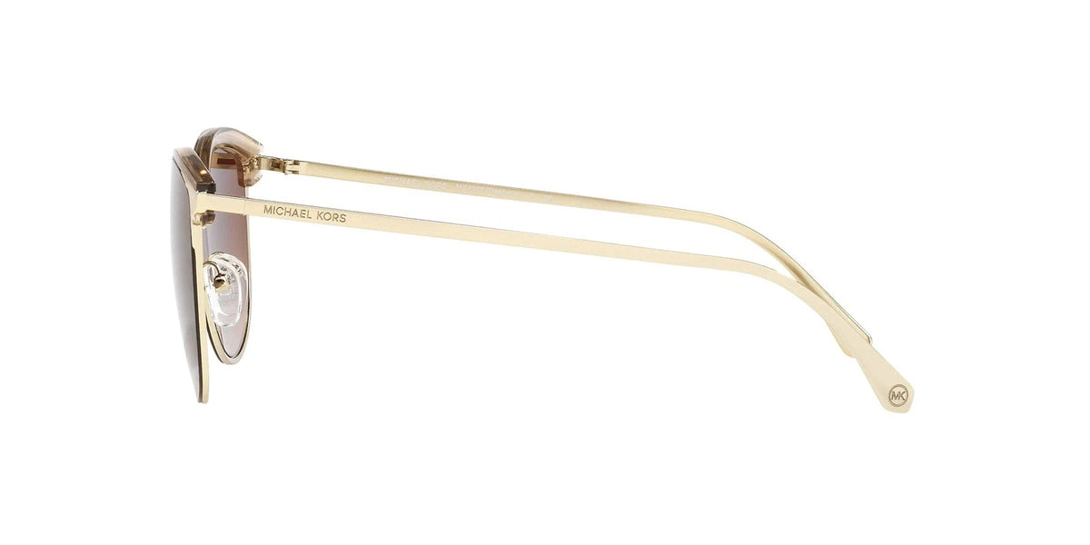 Michael Kors 0MK1088-101413-59 Gold Round SUNGLASSES 59mm Sunglasses