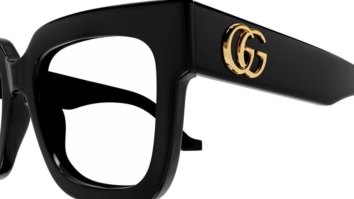 Gucci GG1549O-001 52mm New Eyeglasses