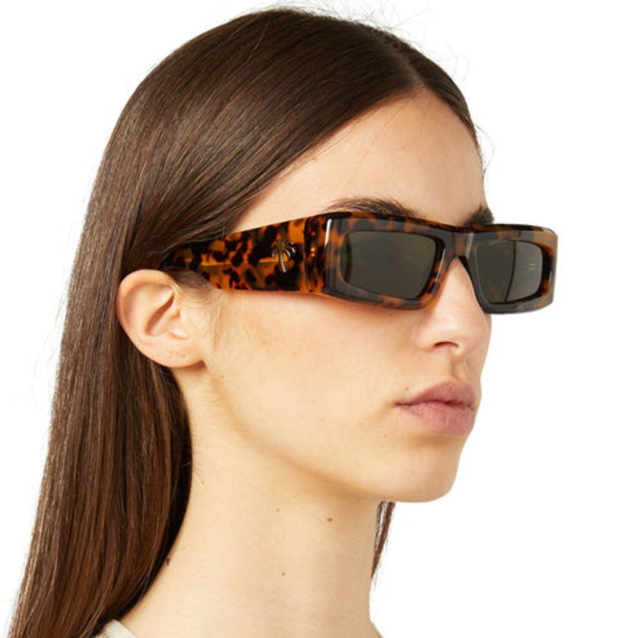 Palm Angels PERI055S24PLA0016055 58mm New Sunglasses