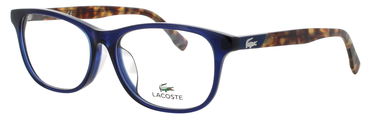 Lacoste L2801A-414-53 NAVY TORTOISE  Unisex Eyeglasses 53mm Eyeglasses