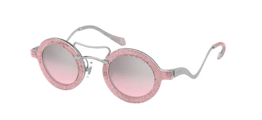 Miu Miu 0MU02VS-1467L1-39 Pink Cat Eye SUNGLASSES 0mm Sunglasses