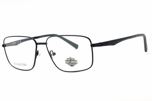 Harley Davidson HD50064-091 matte blue Rectangular Eyeglasses 58mm