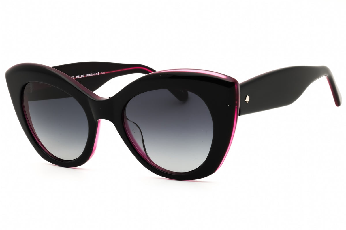 Kate Spade KS DOMINICA/S-03H2 9O BLACK PINK Cat eye Sunglasses 49mm Sunglasses