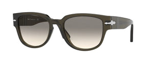 Persol 0PO3231S 110332 Brown Square Sunglasses 54mm