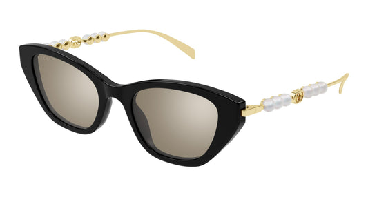 Gucci GG1968S-004 Brown Cat Eye Sunglasses 50mm