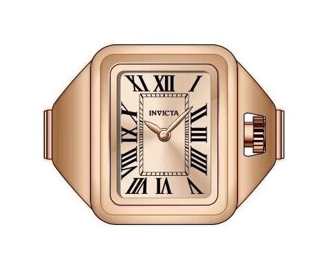Invicta 49896 Quartz Watch Rose Gold Dial Stainless Steel 18mm Lady