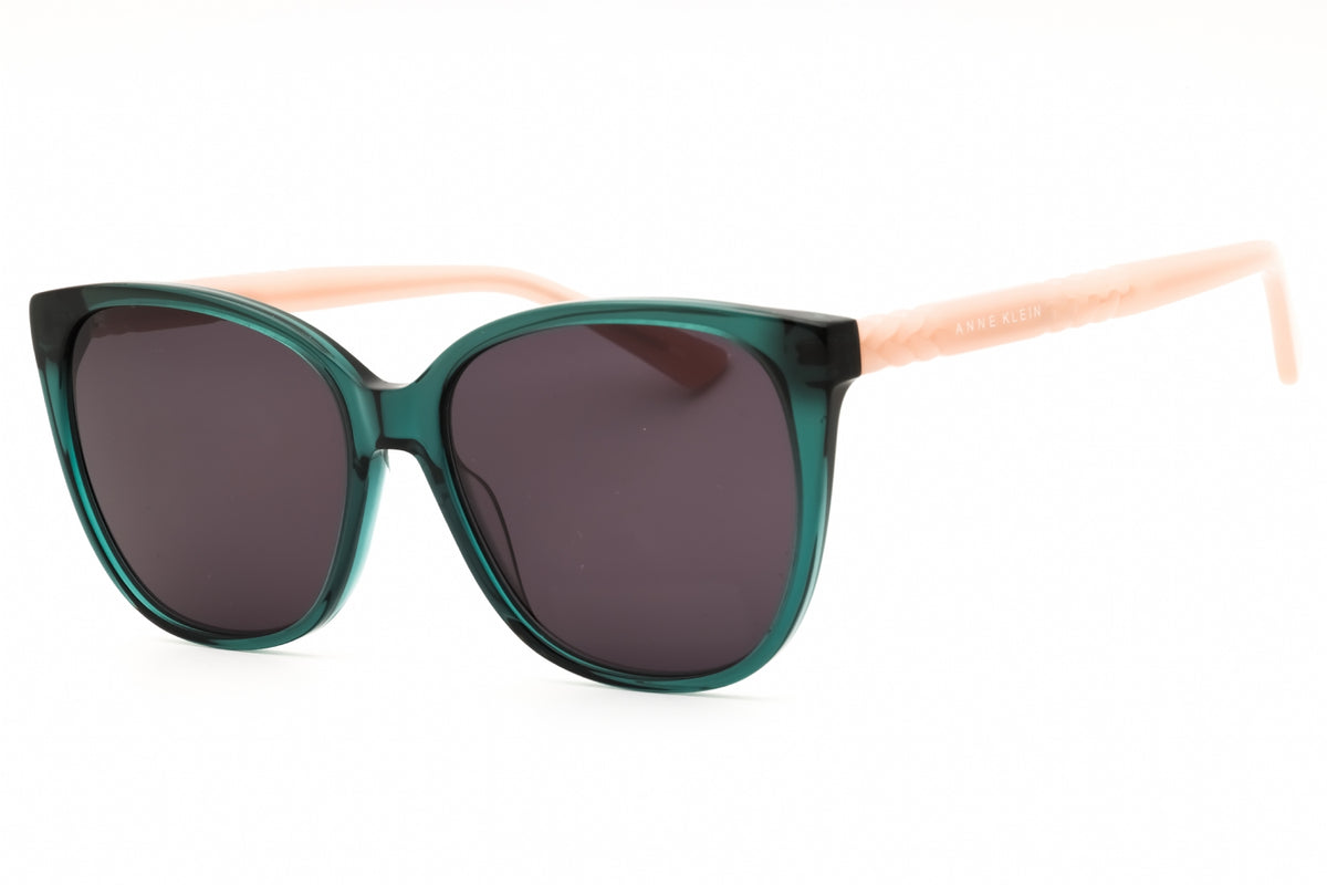 Anne Klein AK7085-310 OLIVE CRYSTAL Cat eye Sunglasses 57mm Sunglasses