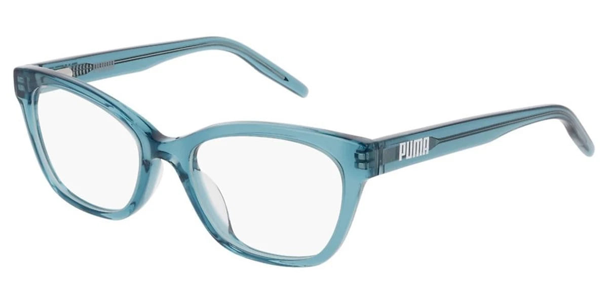 Puma PJ0045O-002-47 eyeglasses in blue frame with clear lenses
